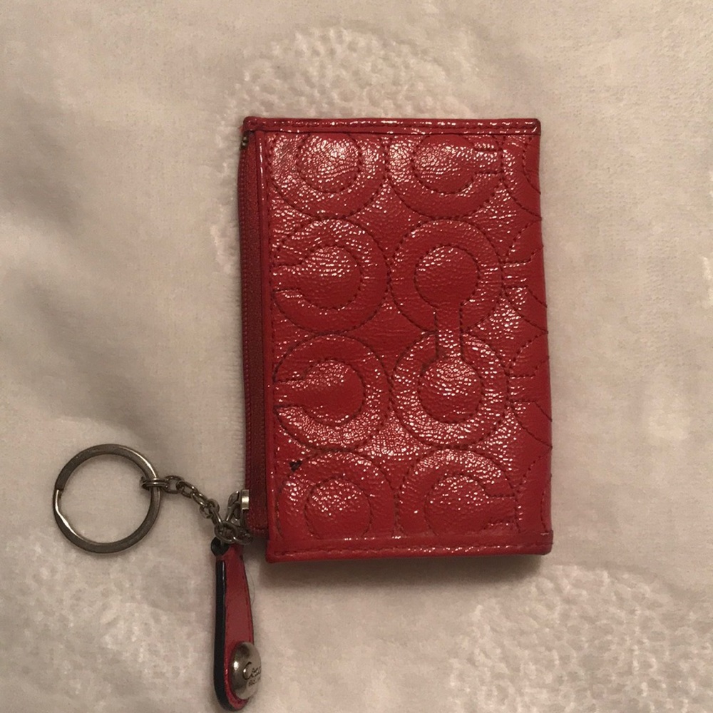 Coach keychain wallet